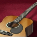 Reducer handlingen af ​​en akustisk guitar