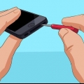 Fjern batteriet fra din iphone