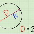 Beregning af diameteren af ​​en cirkel