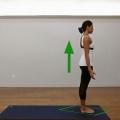 Udførelse af yoga warrior pose