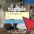 Opret en brugerdefineret side på tumblr