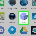 Indstil en alarm på android