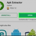 Hent en apk-fil på en android-enhed