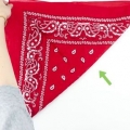 Sådan folder du en bandana