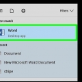 Tilføj et banner i microsoft word