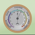 Indstilling af et barometer