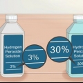 Behandling af en forbrænding forårsaget af hydrogenperoxid