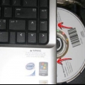 Opstart af en computer fra en cd