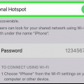 Tilslutning af en computer til et hotspot