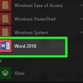 Indsæt et dokument i word