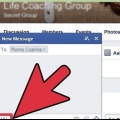 Start en samtale med en pige på facebook