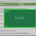 Opret en inventarliste i excel