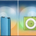 Opladning af en ipod shuffle