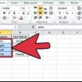 Sorter en liste i excel