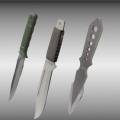 Kaster en kniv