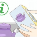 Brug af en neti pot