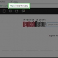 Gennemse en gammel version af et websted
