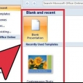Lav en præsentation med powerpoint
