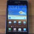 Tager et skærmbillede på en galaxy s2