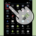 Bogmærk en genvej på en androids startskærm