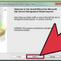 Opret en sql server-database
