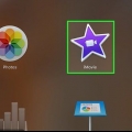 Tilføj en video på imovie