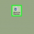 Opret et vandmærke i et word-dokument