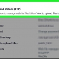 Upload en hjemmeside