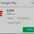 Se espn over internettet