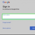 Del store filer på google drev