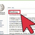 Brug af hashtags på twitter