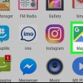 Find højde på google maps på android