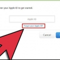 Nulstil dit apple id