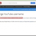 Skift dit brugernavn på youtube