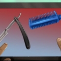 Klipper dit hår med en barbermaskine