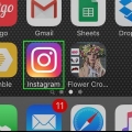 Slet din instagram-konto på en iphone