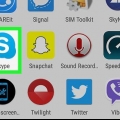 Find dit skype-id på android