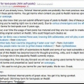 Indsamling af karma på reddit