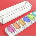 Opbevaring af macarons