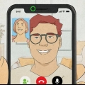 Flirt med en fyr i et videoopkald