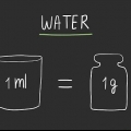 Konvertering af milliliter til gram