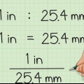 Konverter millimeter til tommer