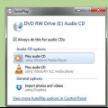 Rip musik fra en cd til en computer