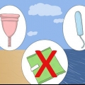 Gå på stranden, når du har menstruation