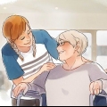 At handle med en person med et handicap