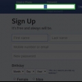 Tag folk i en facebook-status