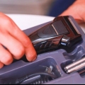 Barbering med en barbermaskine