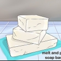 Gør smelt og hæld sæbe