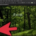 Centrering af tekst i photoshop