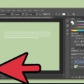 Begrund tekst i adobe photoshop